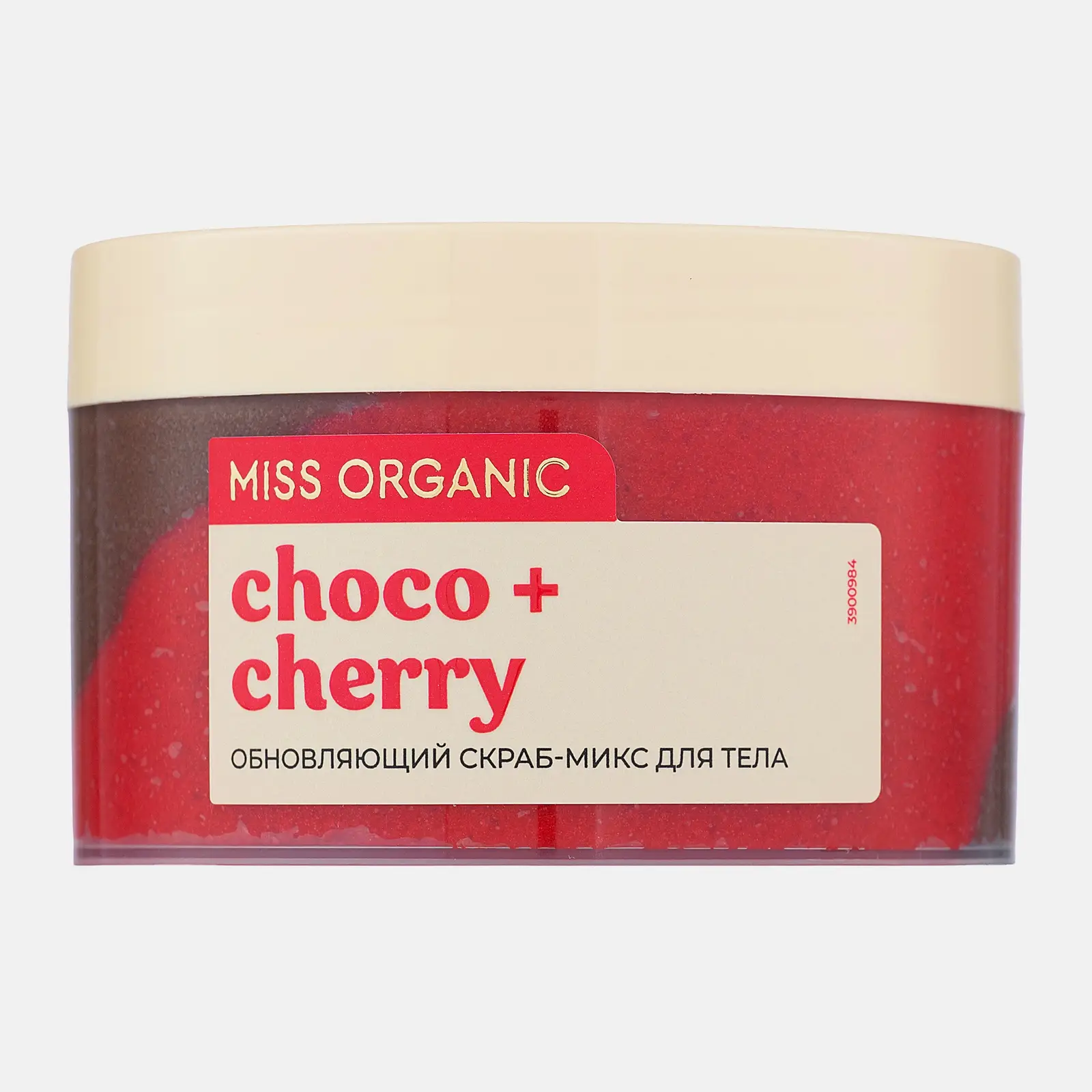 Обновляющий скраб-микс для тела Choco Cherry Miss Organic 380мл