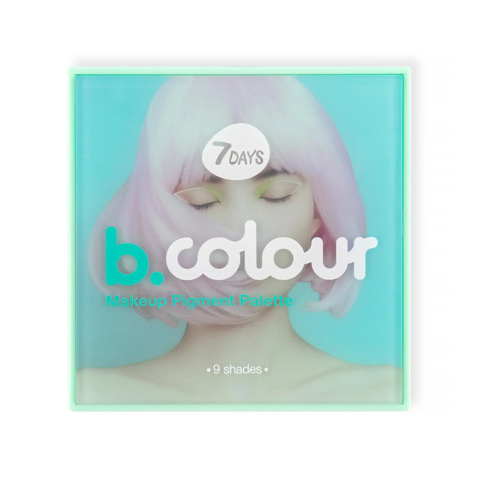 Палетка теней для век 7 Days B.Colour Pistachio Cake для век тон 02
