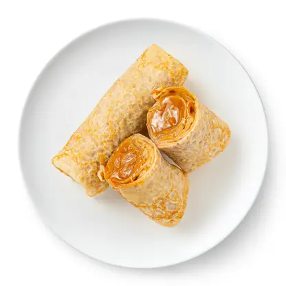Изображение товара Блины с варёной сгущенкой 160г вкусное лакомство для всей семьи