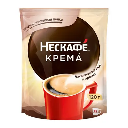 Изображение товара Кофе растворимый Нескафе Классик Крема натуральный 120г