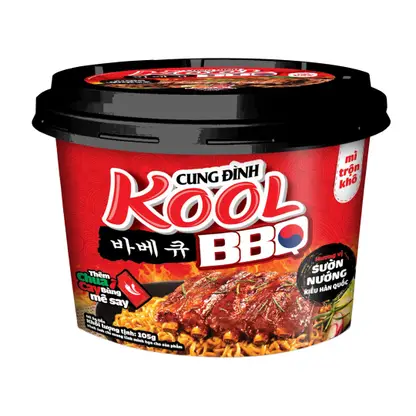 Изображение товара Лапша быстрого приготовления Kool со вкусом барбекю 105г