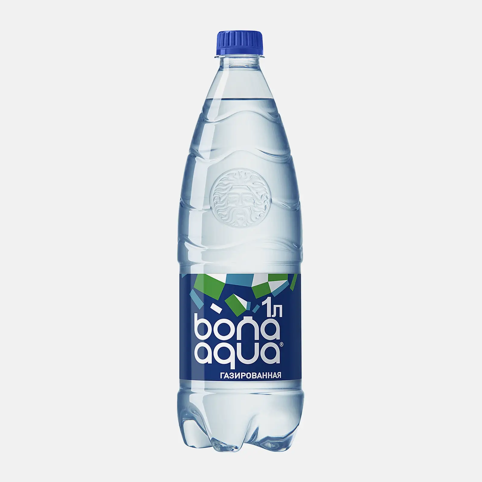 Вода питьевая Bona Aqua газированная 1л Вода питьевая Bona Aqua газированная 1л