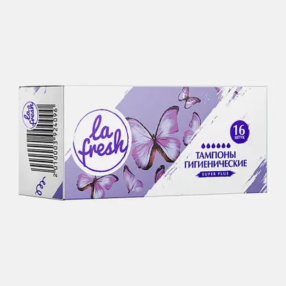Тампоны гигиенические La Fresh Super 16шт
