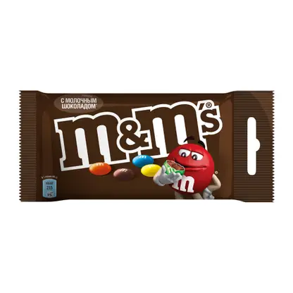 Изображение товара Драже c молочным шоколадом M&M's 45г