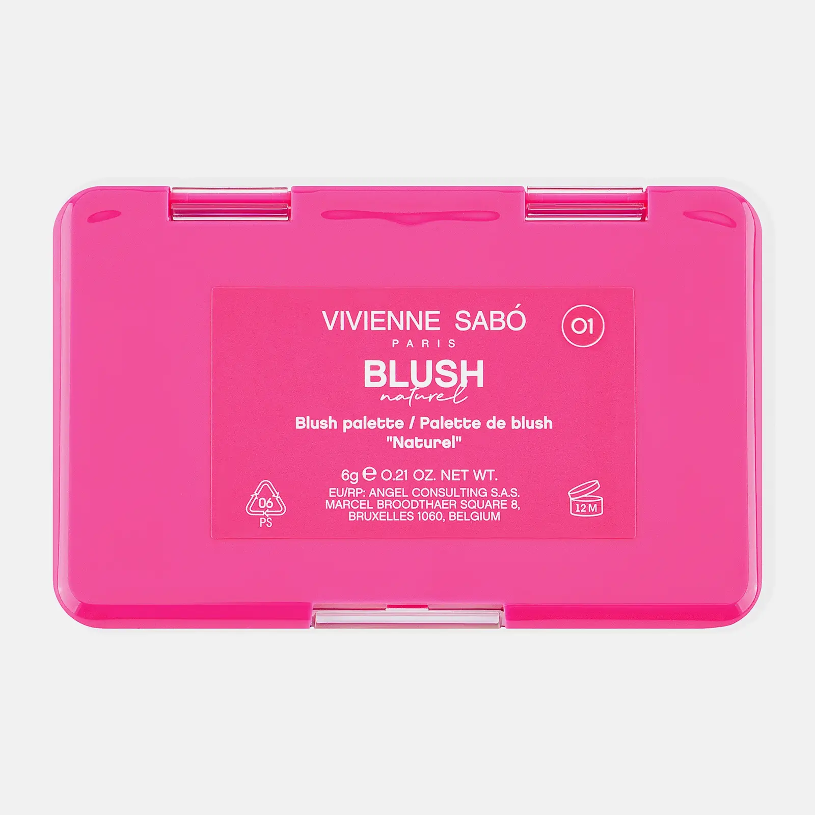 Палетка румян Vivienne Sabo Naturel 01 