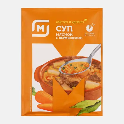 Суп Куриный/Мясной Магнит 60г в ассортименте