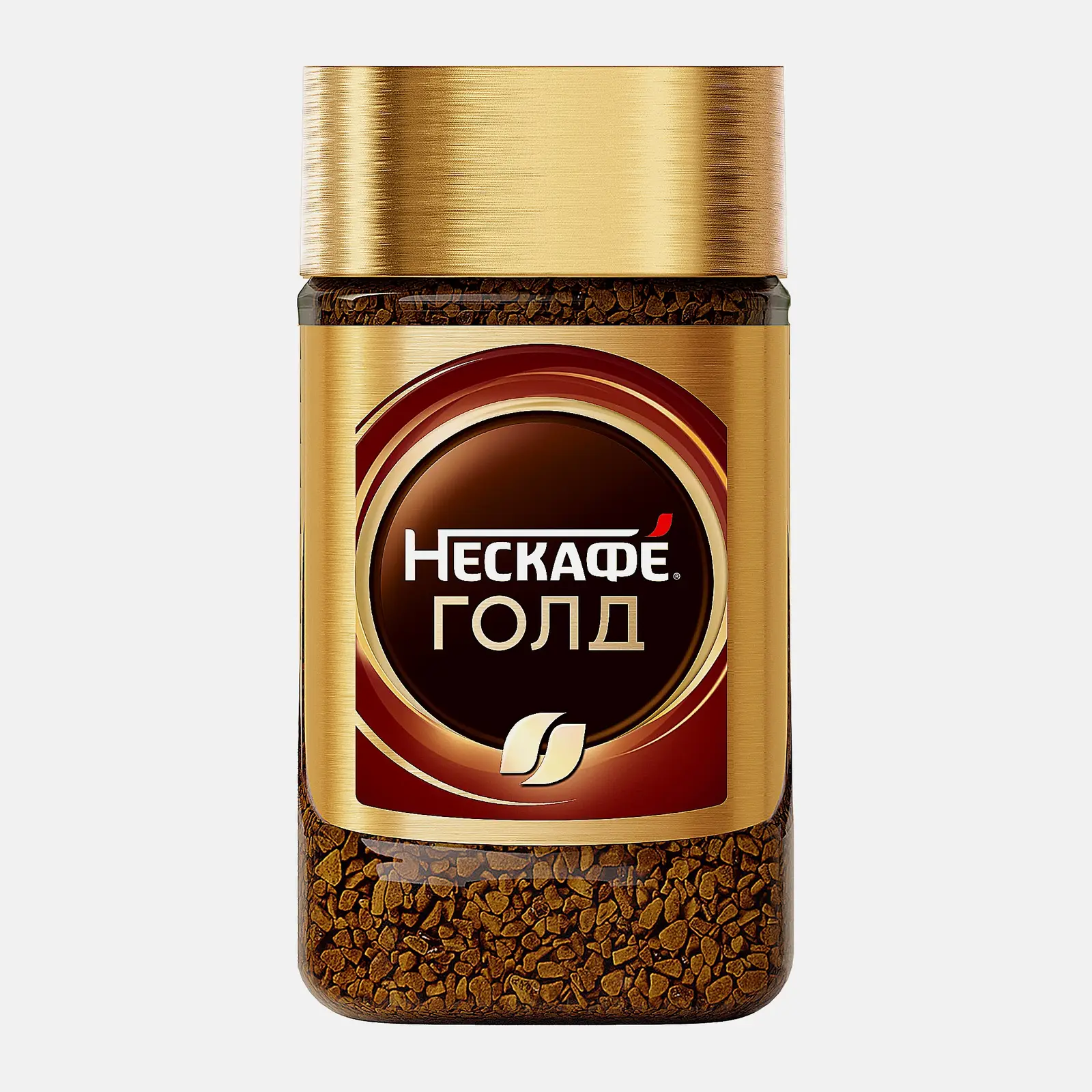 Изображение товара Кофе Нескафе Голд растворимый с натуральной обжаркой 47.5г