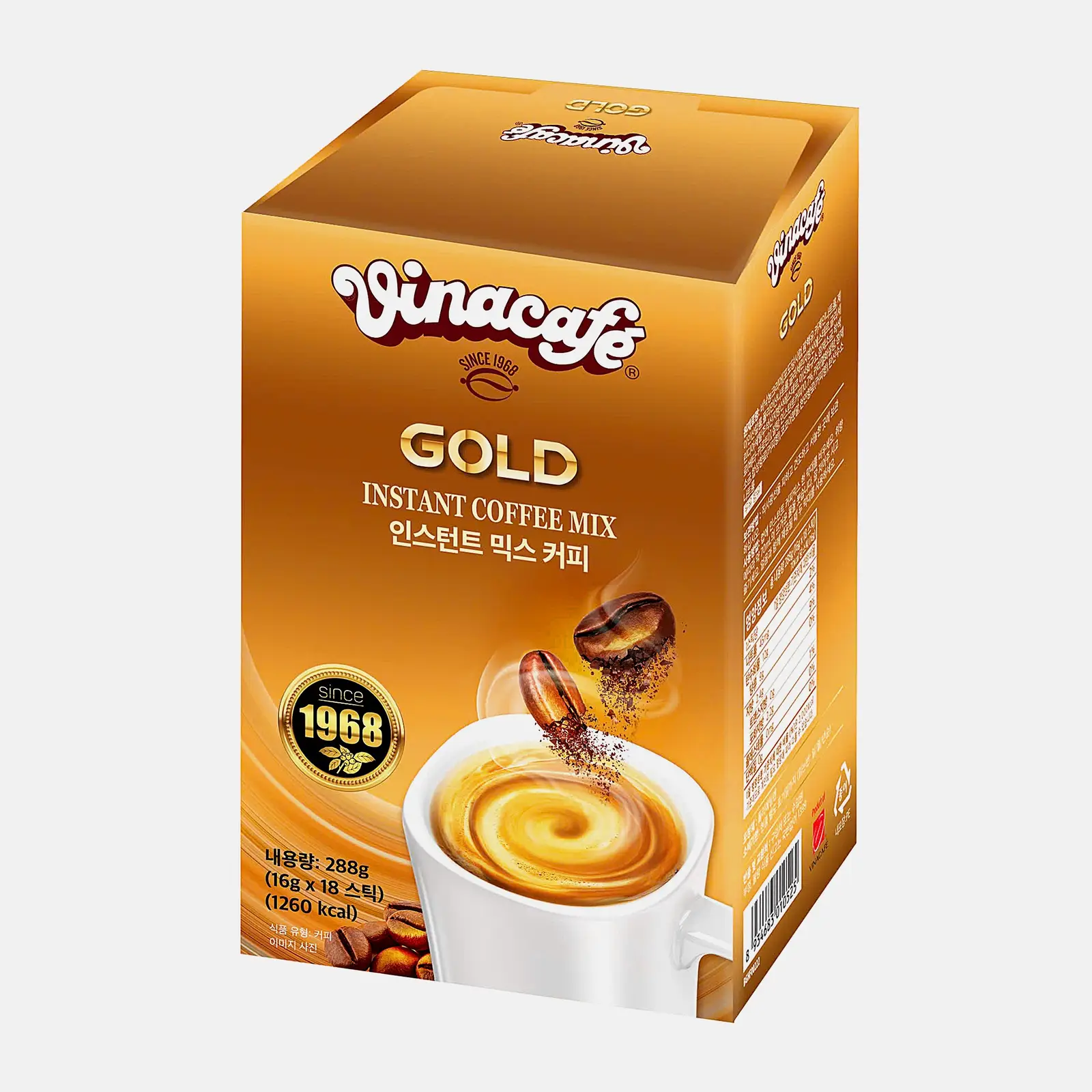 Изображение товара Растворимый кофе Vinacafe Gold Original 3в1 16г
