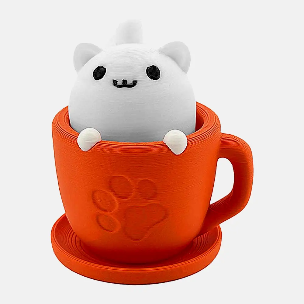 3D фигурка кликер Кофейные котики Funberry Toys в ассортименте - фото 2