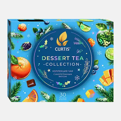 Набор чая Curtis Dessert Tea Collection ассорти 6 вкусов 30 саше