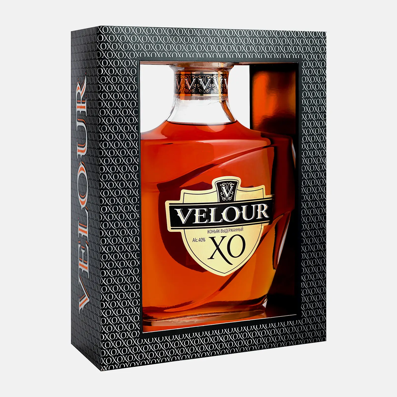Коньяк российский Velour XO 40% 500мл