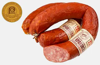 Колбаса Есть Краковская полукопченая весовая