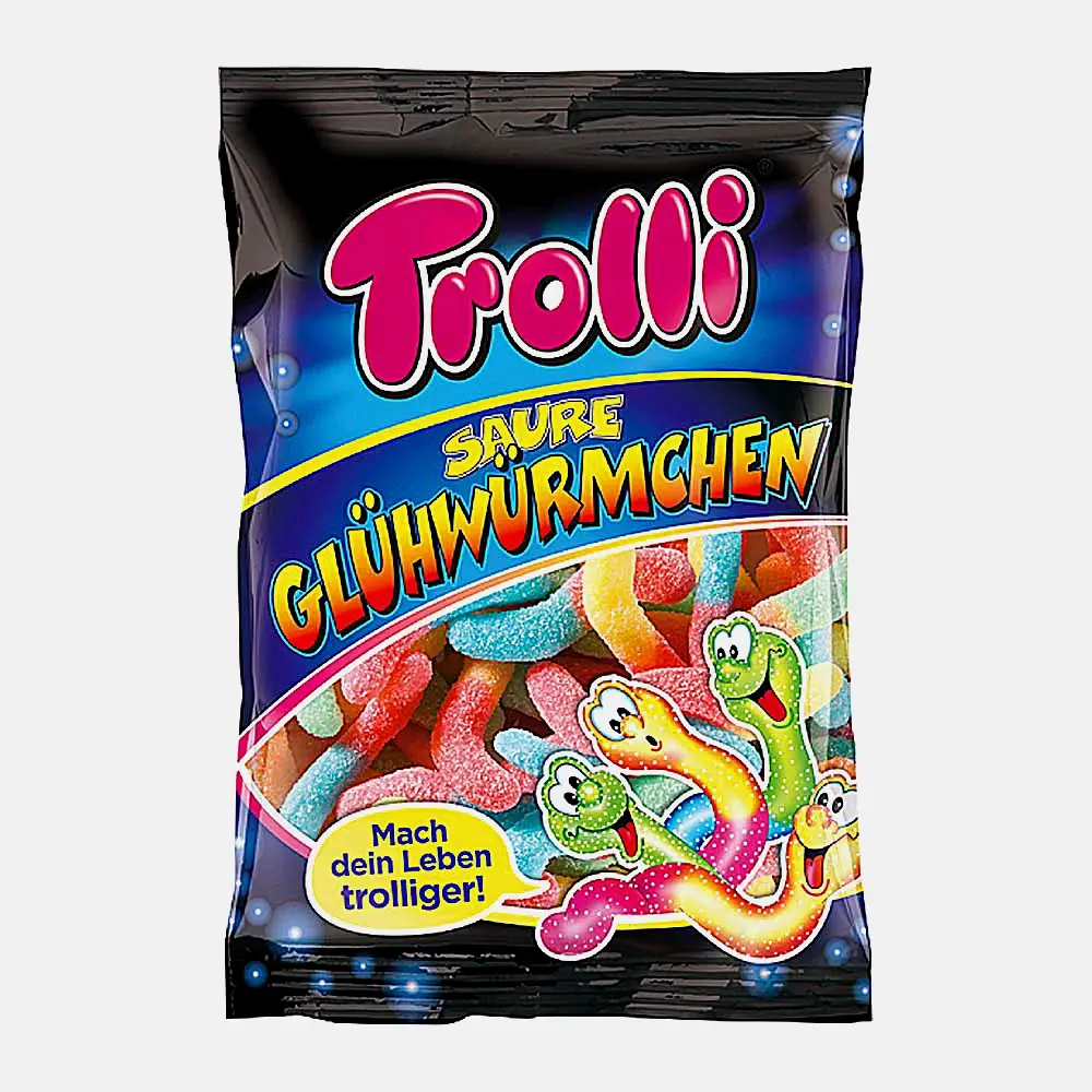Жевательный мармелад Trolli Кислые Червячки 100г