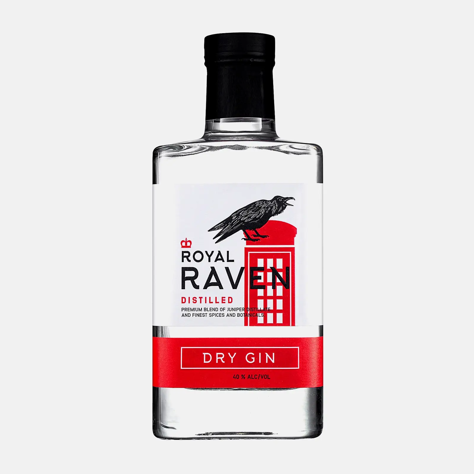 Джин Royal Raven Dry 40% 700мл Джин Royal Raven Dry 40% 700мл