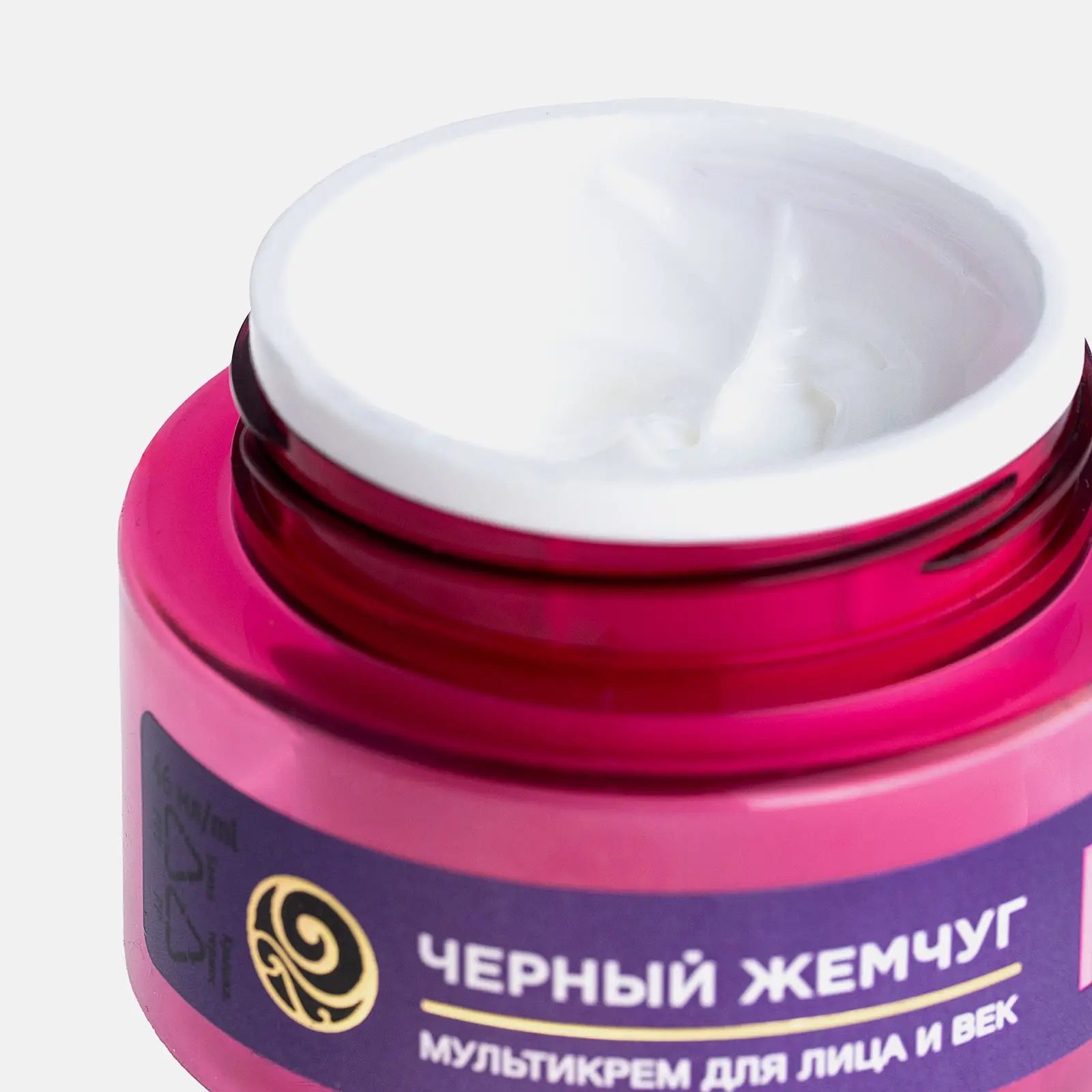 Антивозрастной мультикрем для лица и век увлажняющий Черный жемчуг 46мл
