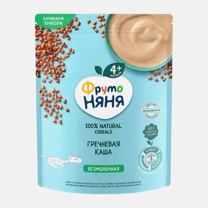 Каша ФрутоНяня гречневая безмолочная 200г
