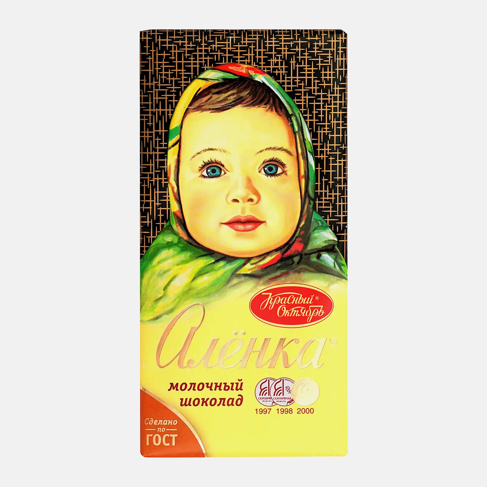 Изображение товара Шоколад Алёнка молочный 75г - сливочный вкус и высокое содержание какао