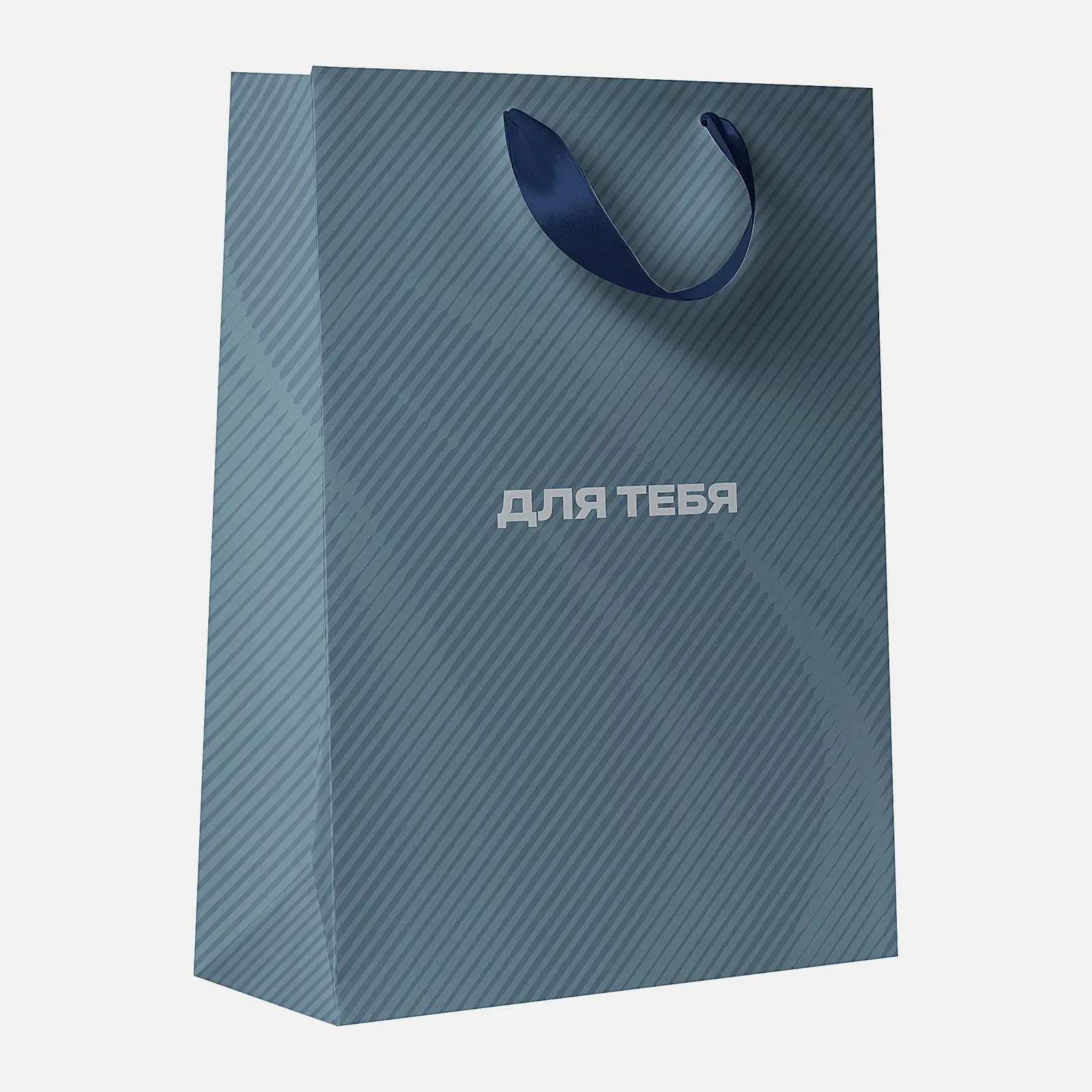 Подарочный пакет 22.7*18*10см M Strict Lines в ассортименте