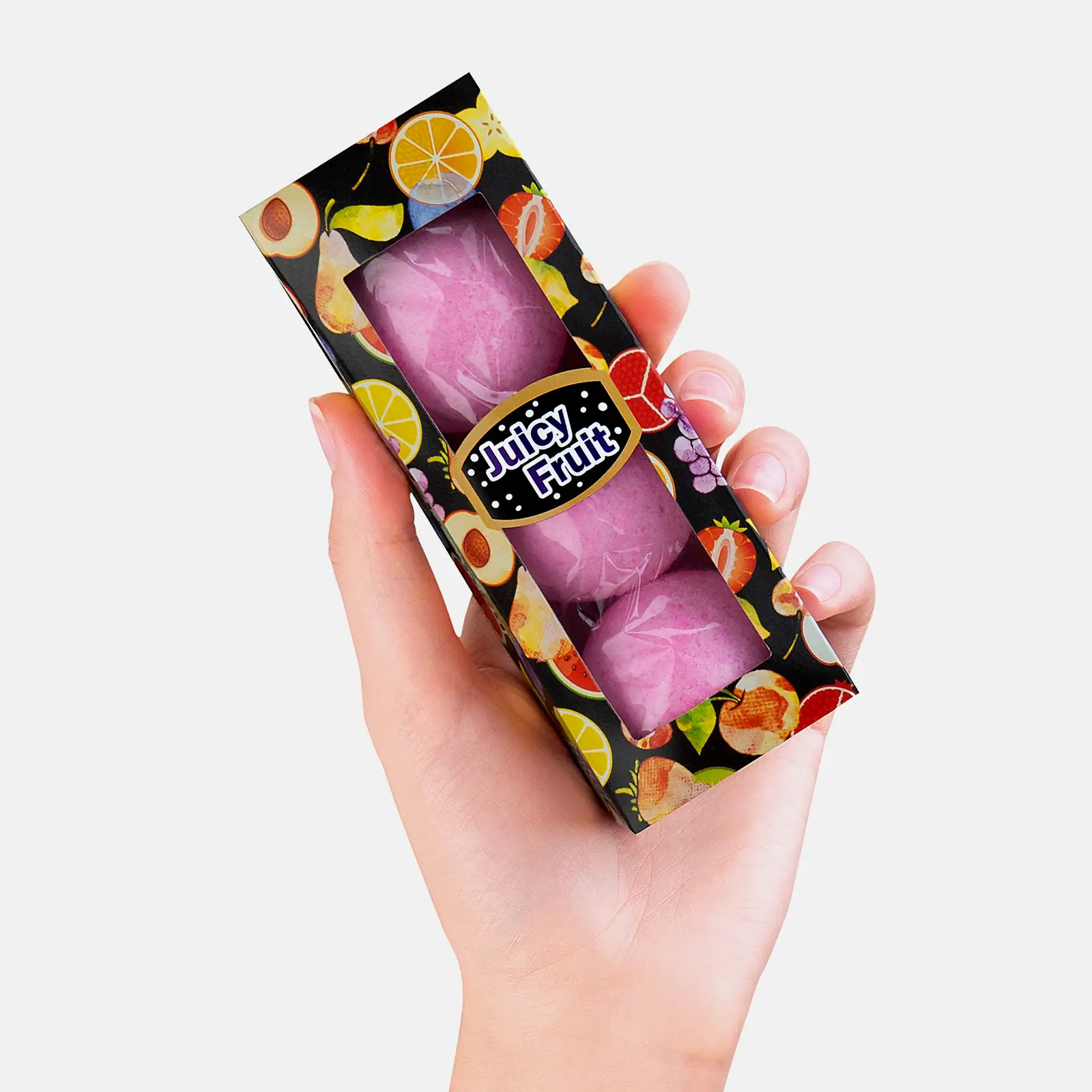 Подарочный набор Spa by Lara Шипучая соль для ванны Coconut oil 3шт