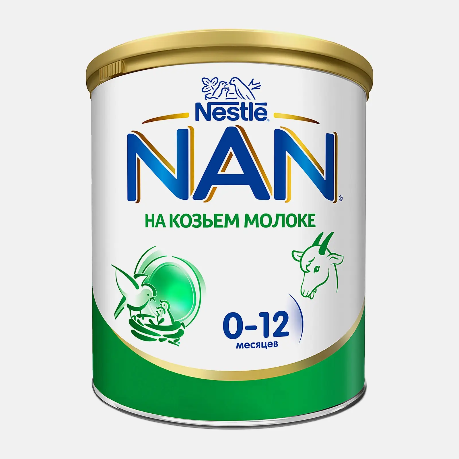 Молочная смесь NAN на козьем молоке с рождения 800г