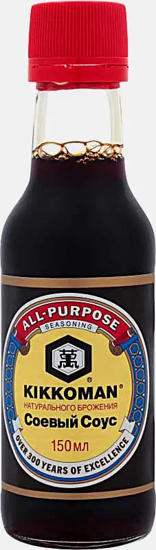 Изображение товара Соус соевый Kikkoman натурального брожения 150мл для азиатской и классической кухни