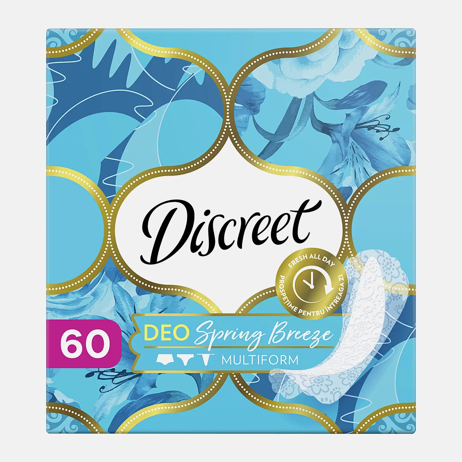 Прокладки Discreet Deo Spring Breeze Multiform 60шт