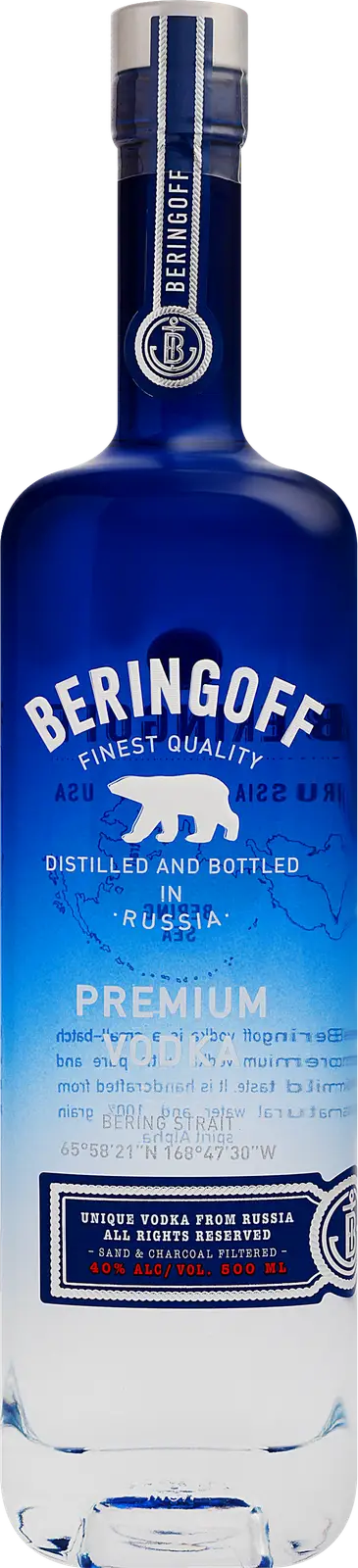 Водка Beringoff 40% 500мл