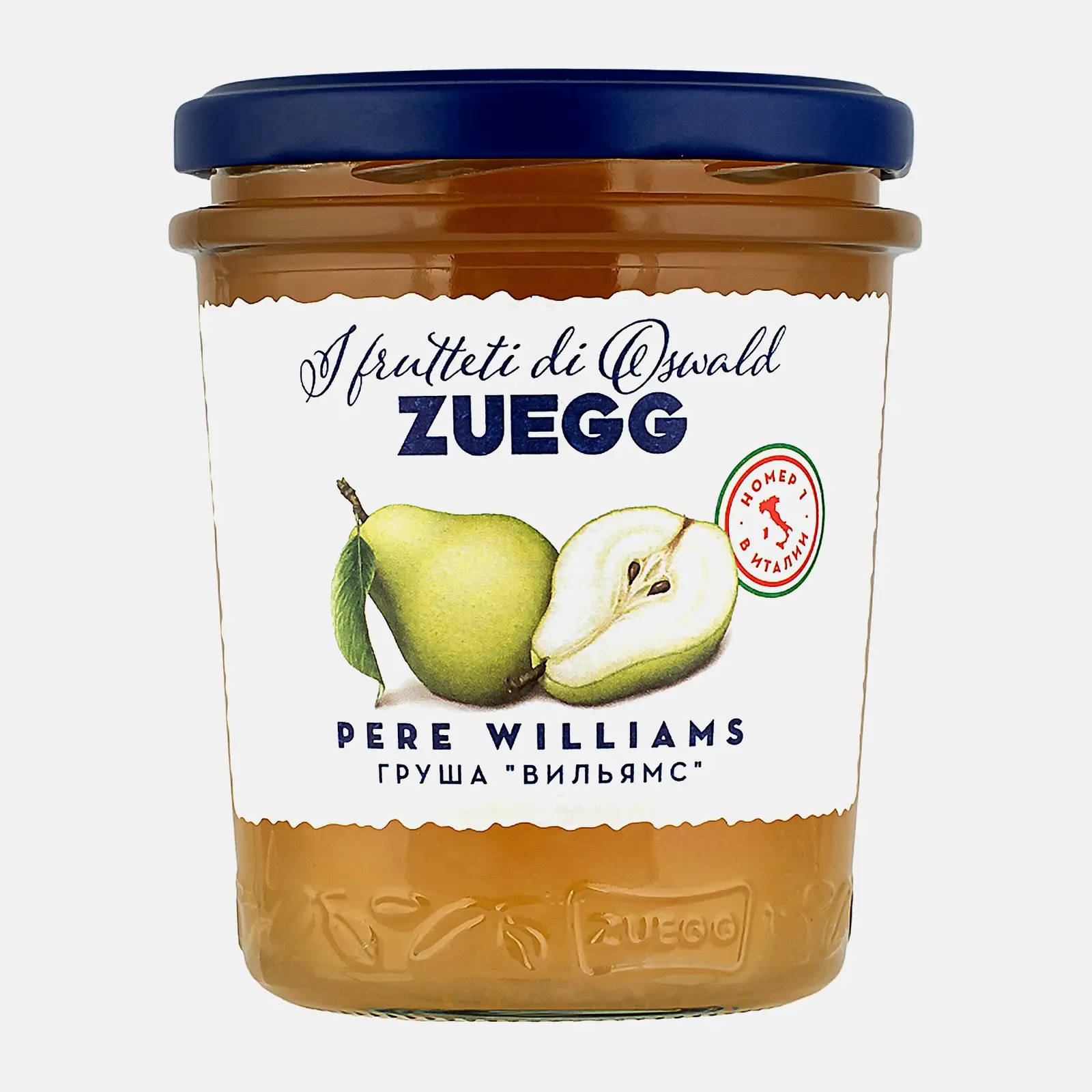 Изображение товара Конфитюр Zuegg Груша Вильямс 320г натуральный фруктовый джем