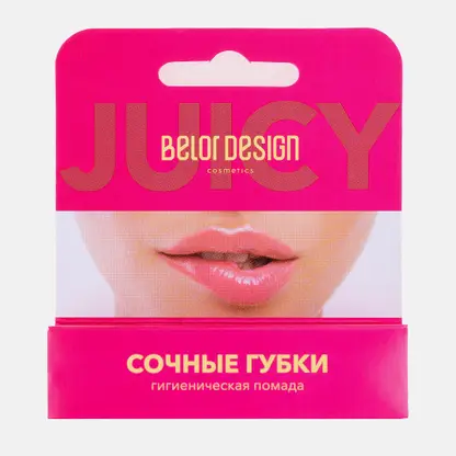 Помада для губ Belor Design гигиеническая Сочные губки