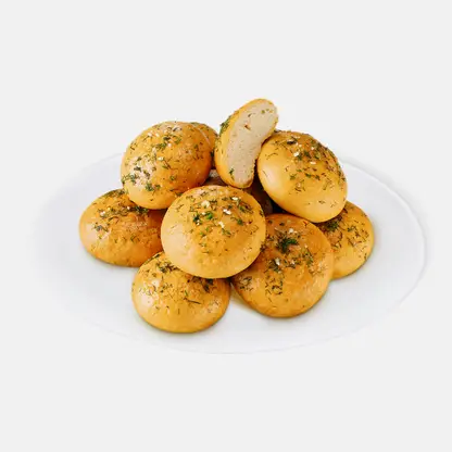 Пампушки с чесноком 300г