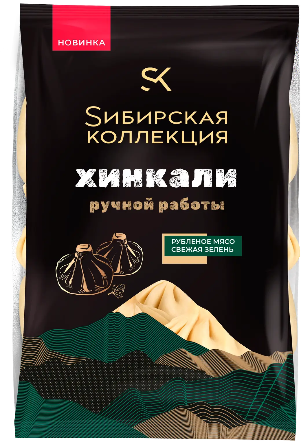 Хинкали Sибирская коллекция ручной работы 500г — в каталоге на сайте сети  Магнит | Краснодар