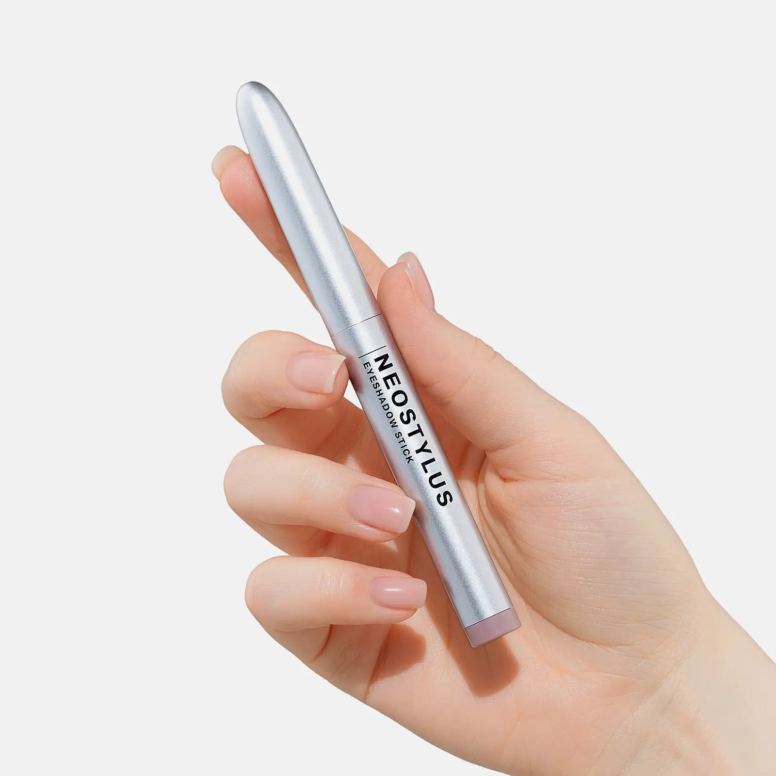 Кремовые тени для век в стике тон 01 Серо-розовый Neostylus Influence Beauty 1.1г - фото 2