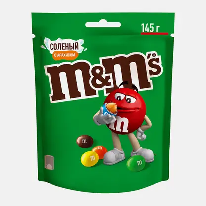 Драже Соленый арахис M&M's 145г