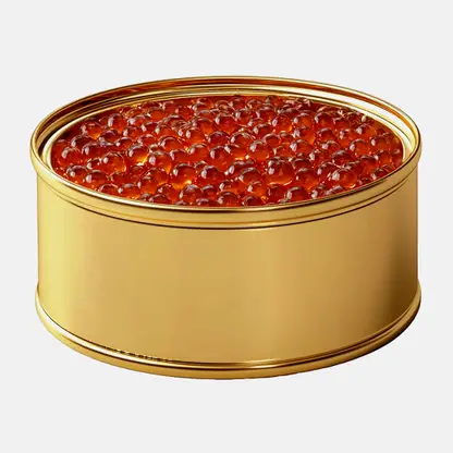 Икра красная лососевая структурированная 95г