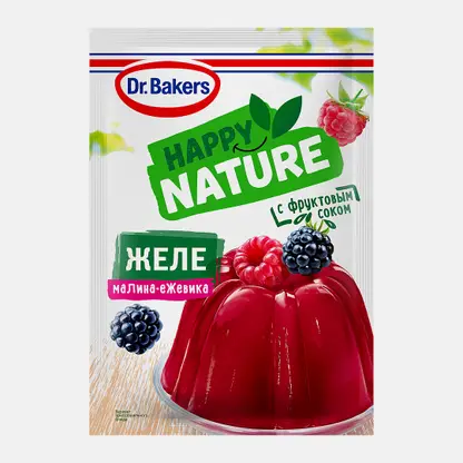 Желе Dr.Oetker малина ежевика 41г