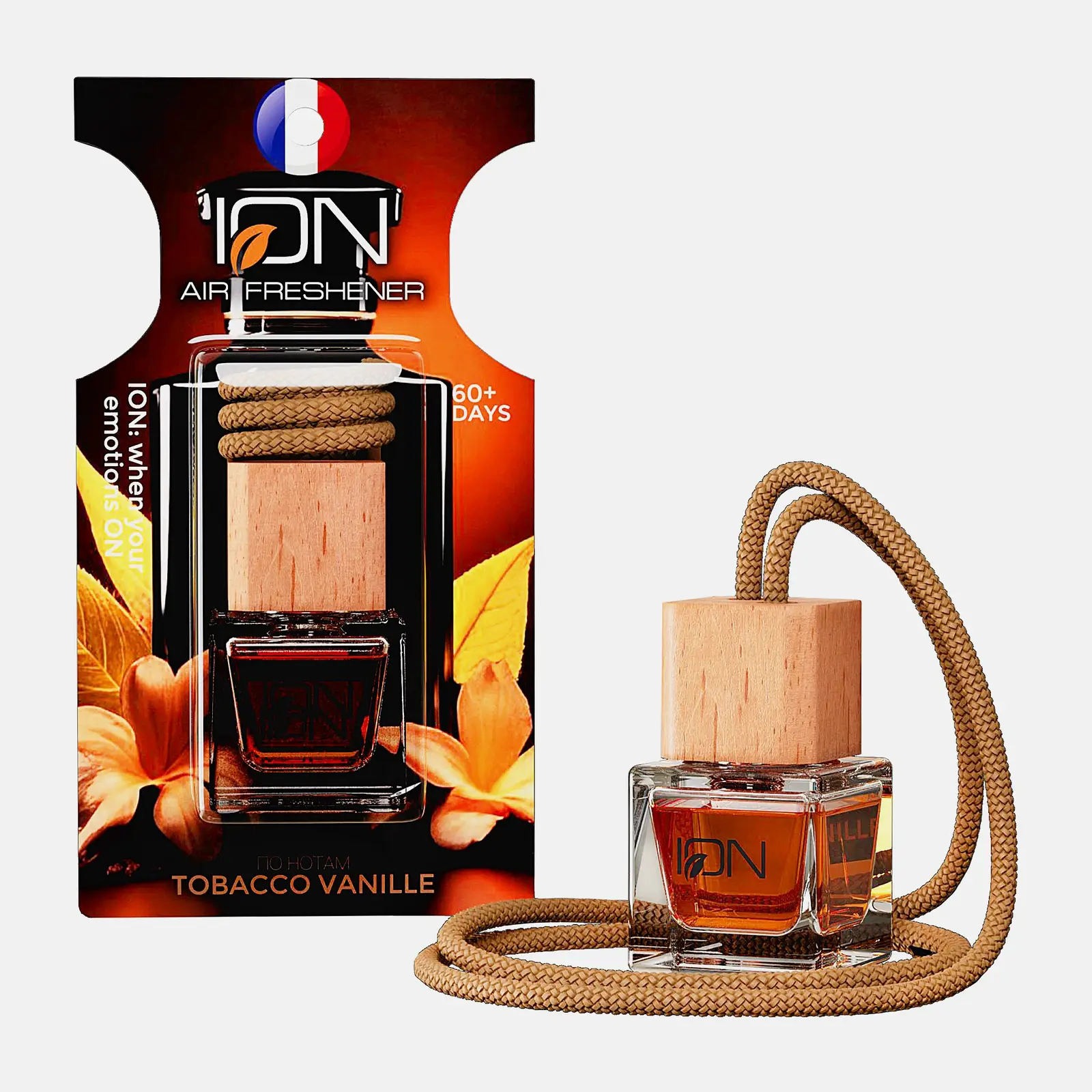 Освежитель подвесной Ion perfume 6мл в ассортименте