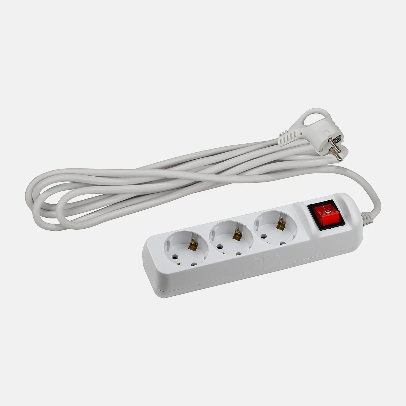 Изображение товара Удлинитель Эра UX-3es-3m 3 розетки с выключателем 10А 3м