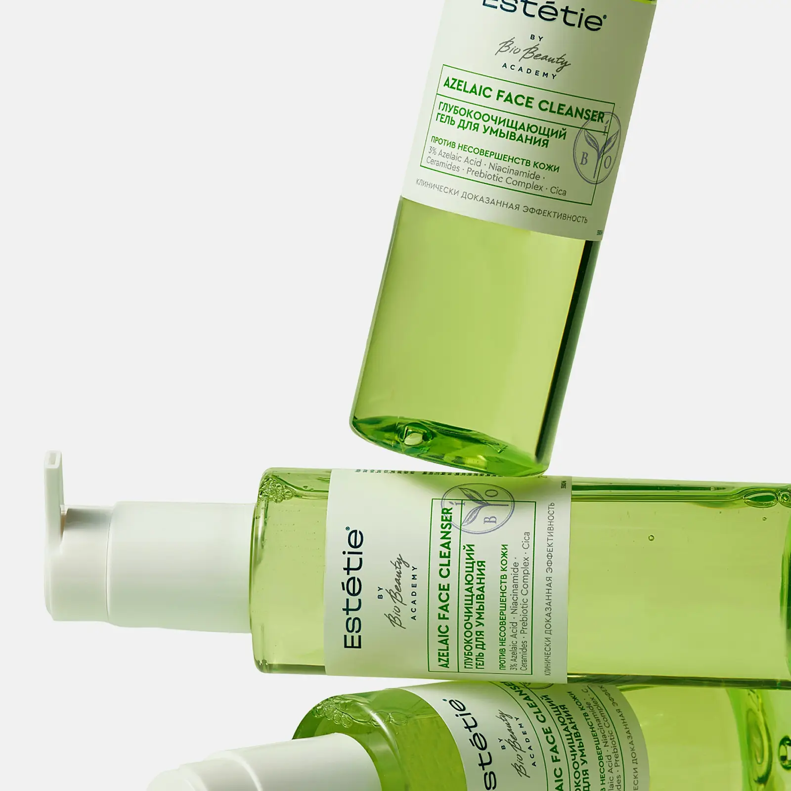 Гель для умывания Azelaic Face Cleanser Estetie 190мл - фото 2 Гель для умывания Azelaic Face Cleanser Estetie 190мл - фото 2