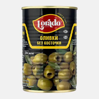 Оливки Lorado без косточки 280г