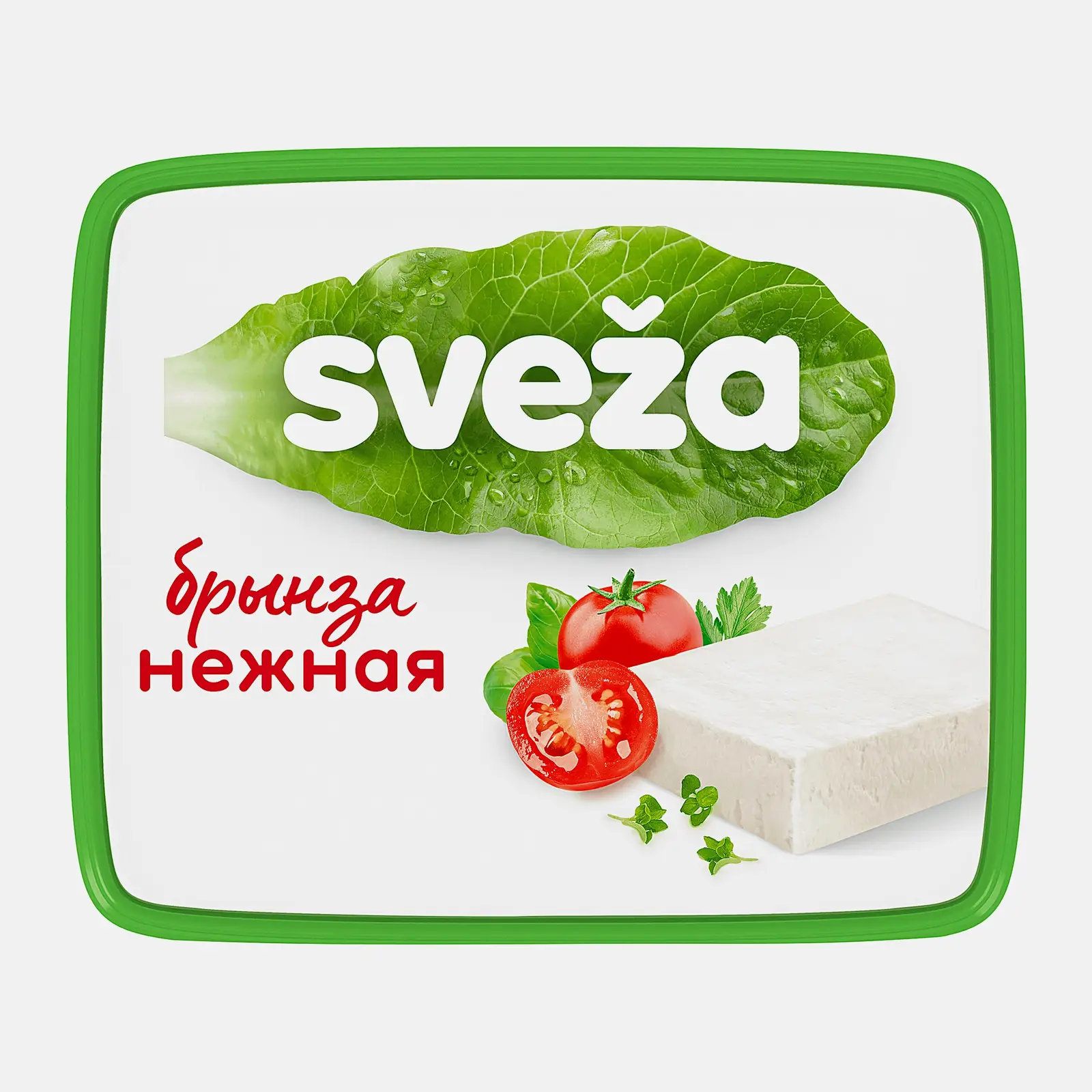 Сыр Sveza Брынза Нежная мягкий 45% 250г Сыр Sveza Брынза Нежная мягкий 45% 250г