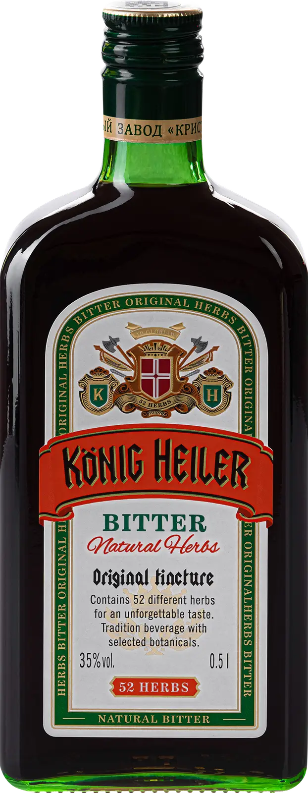 Изображение товара Ликер Konig Heiler 35% объем 500 мл в стеклянной бутылке