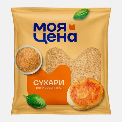 Сухари Моя цена панировочные 400г 
