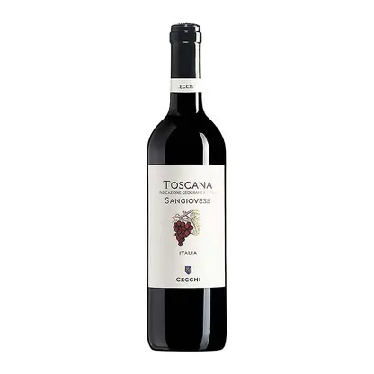 Вино Cecchi Sangiovese Тоскана красное сухое 13% 750мл
