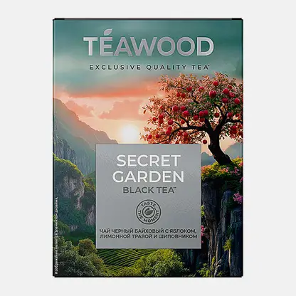 Черный чай Teawood Secret Garden 90г