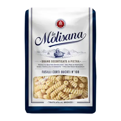 Изображение товара Макароны La Molisana Fusilli Corti Bucati №108 450г