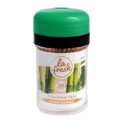 Изображение товара Зубочистки La Fresh бамбуковые 280шт