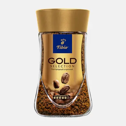 Кофе растворимый Tchibo Gold Selection 95г