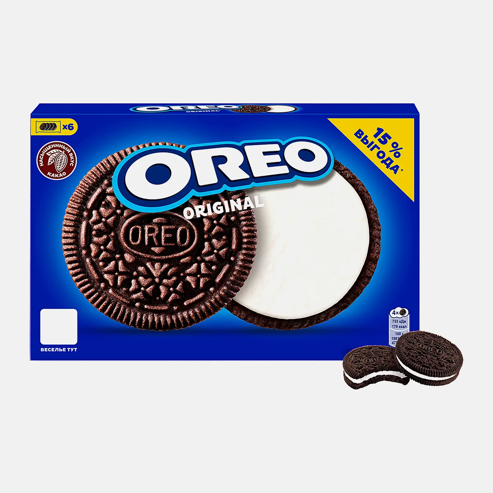 Печенье Oreo 228г
