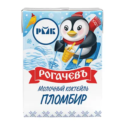Изображение товара Коктейль молочный Рогачевъ Пломбир 2.5% 210г