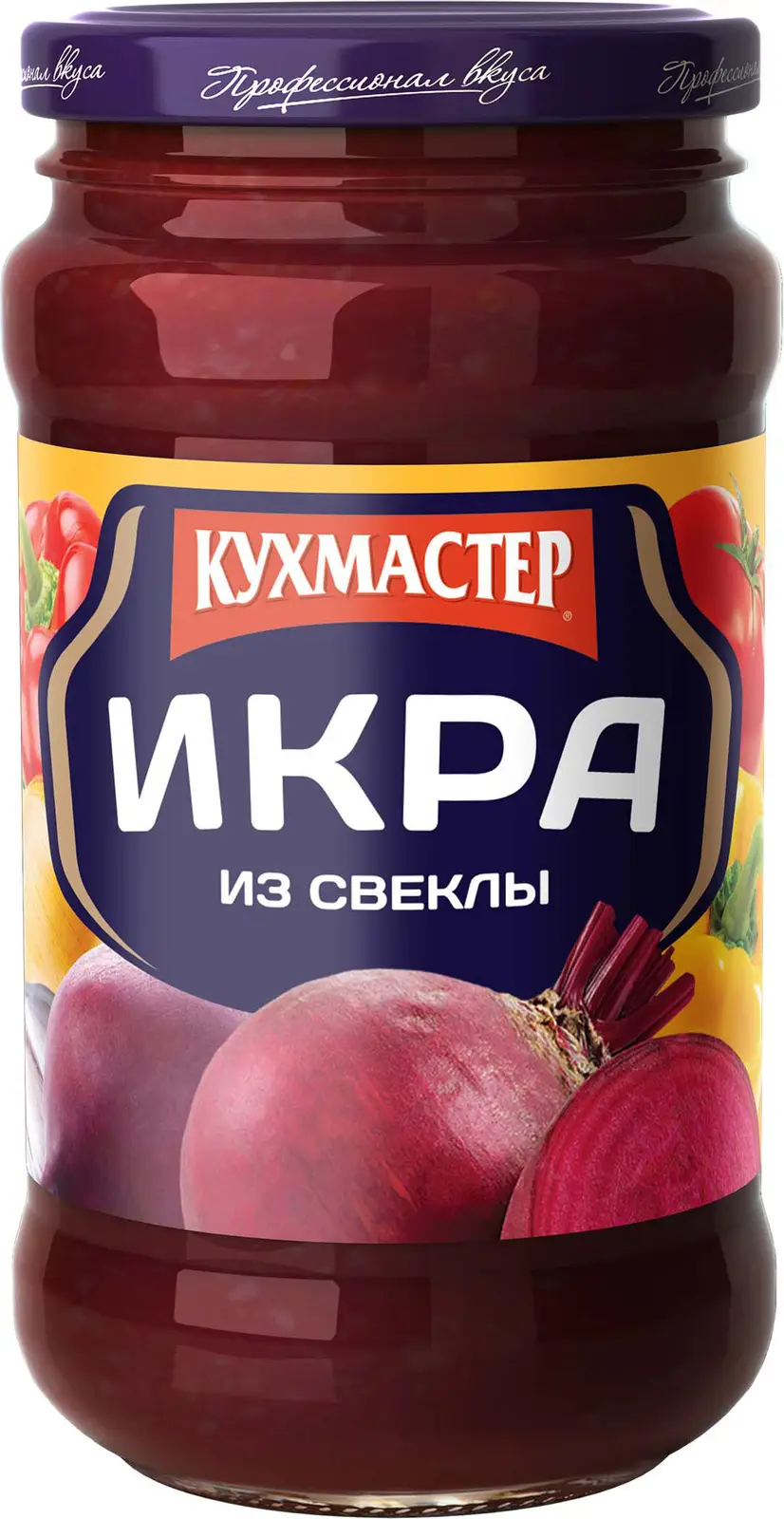 Икра Кухмастер из свеклы 400г - Магнит-Продукты